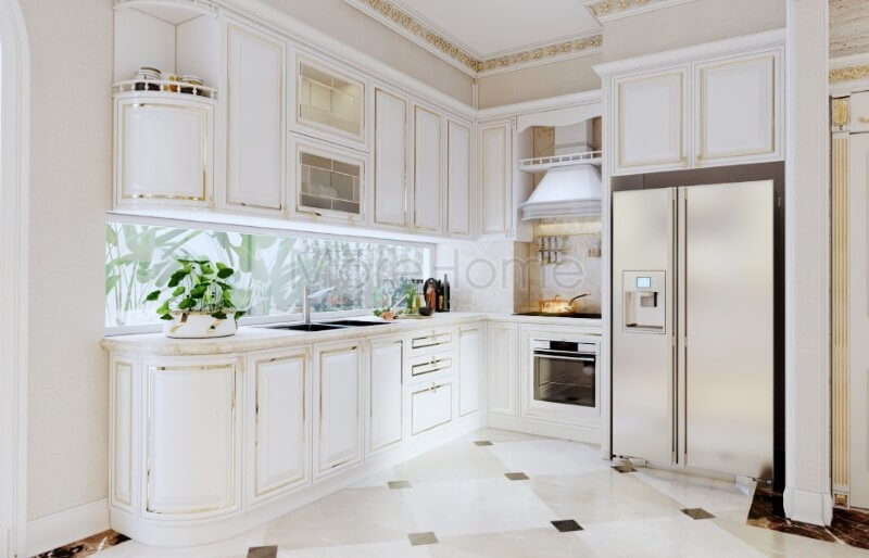 Lựa chọn các mẫu tủ bếp đẹp giúp không gian bếp tiện nghi hơn